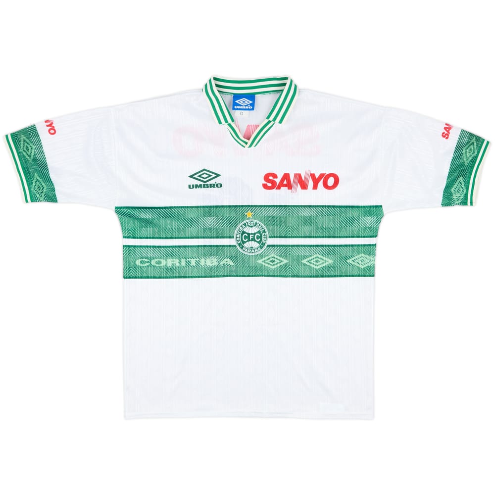 1996 Coritiba Home Shirt #10 - 7/10 - (L)