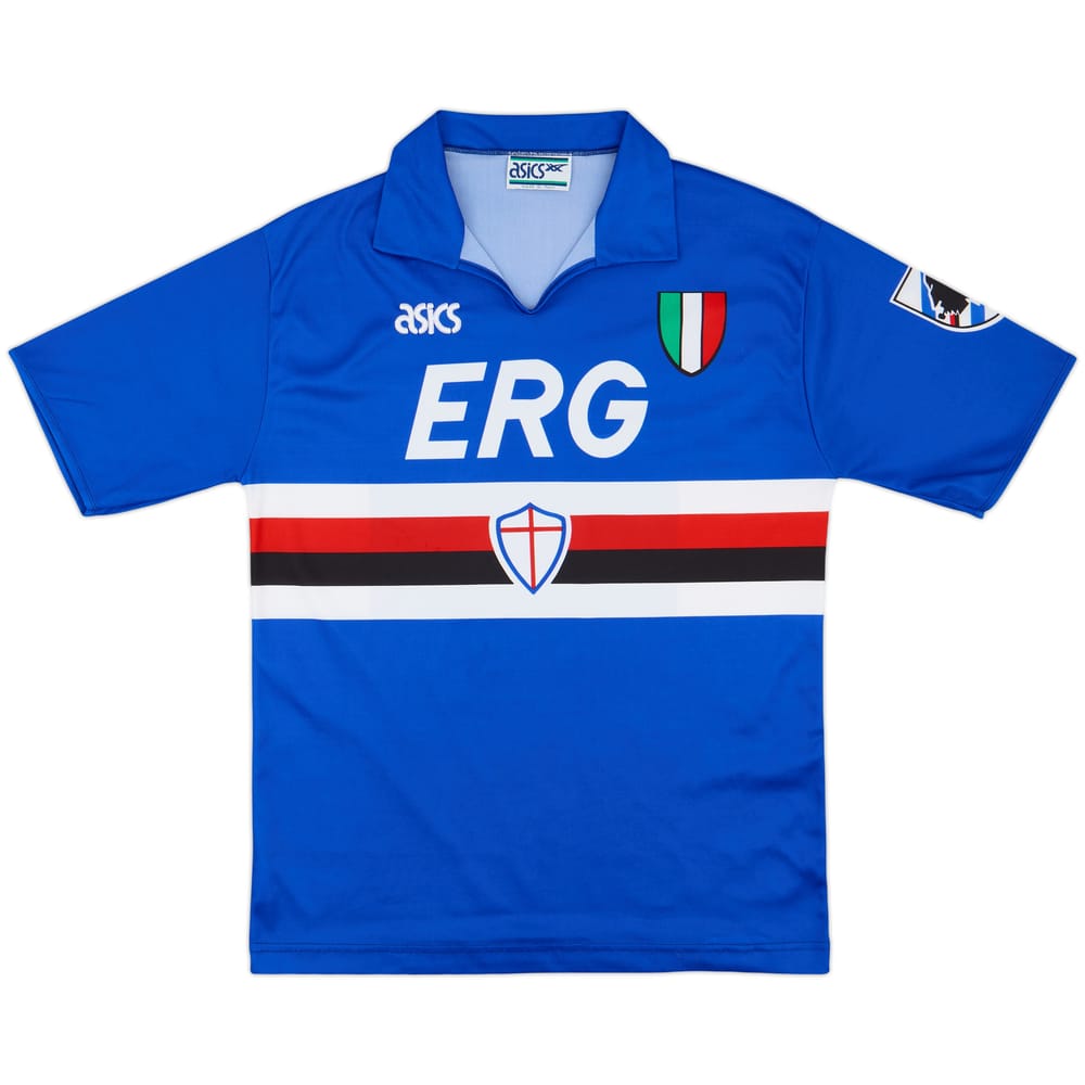 1991-92 Sampdoria Home Shirt - 8/10 - (M)