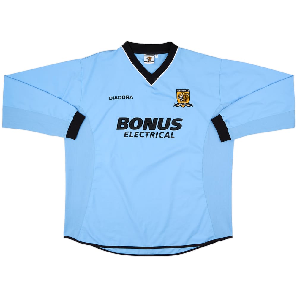2004-05 Hull City Away L/S Shirt - 8/10 - (XXL)