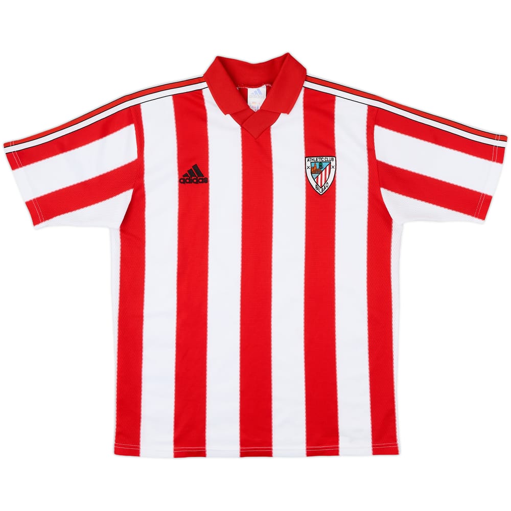 1999-01 Athletic Bilbao Home Shirt - 8/10 - (XL.Boys)