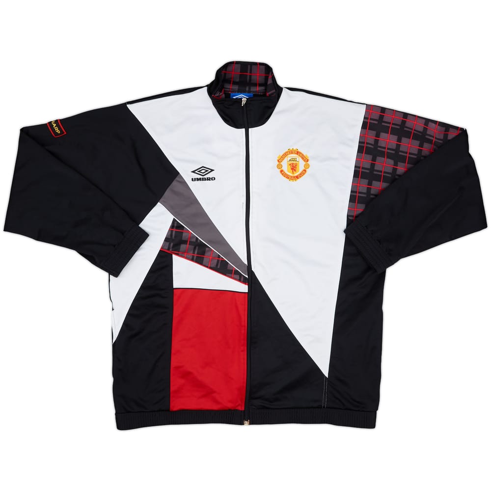 1996-97 Manchester United Umbro Track Jacket - 9/10 - (XL)