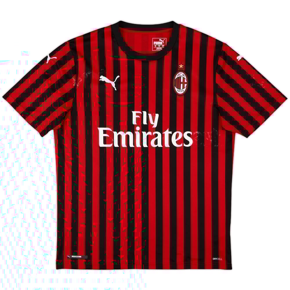 2019-20 AC Milan Home Shirt - 5/10 - (M)