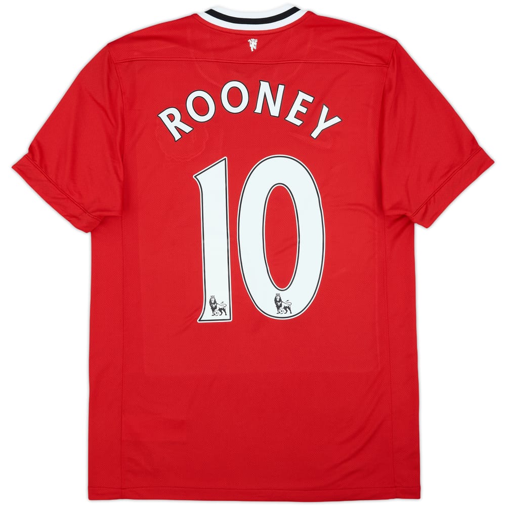 2011-12 Manchester United Home Shirt Rooney #10 (M)