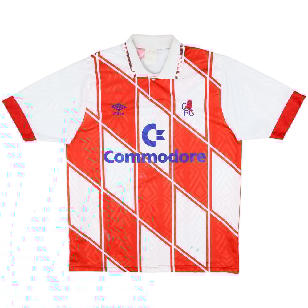 1990-92 Chelsea Away Shirt - 6/10 - (L)