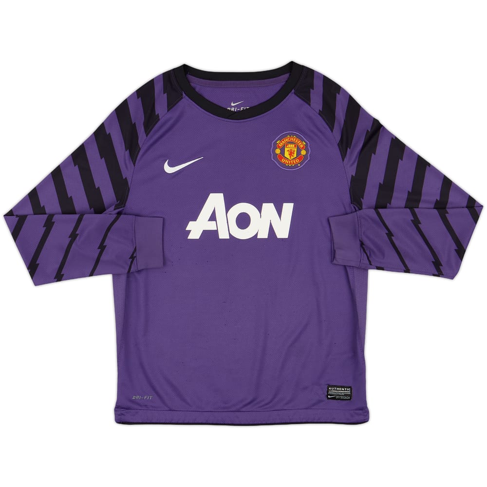 2010-11 Manchester United GK Shirt - 7/10 - (M.Boys)