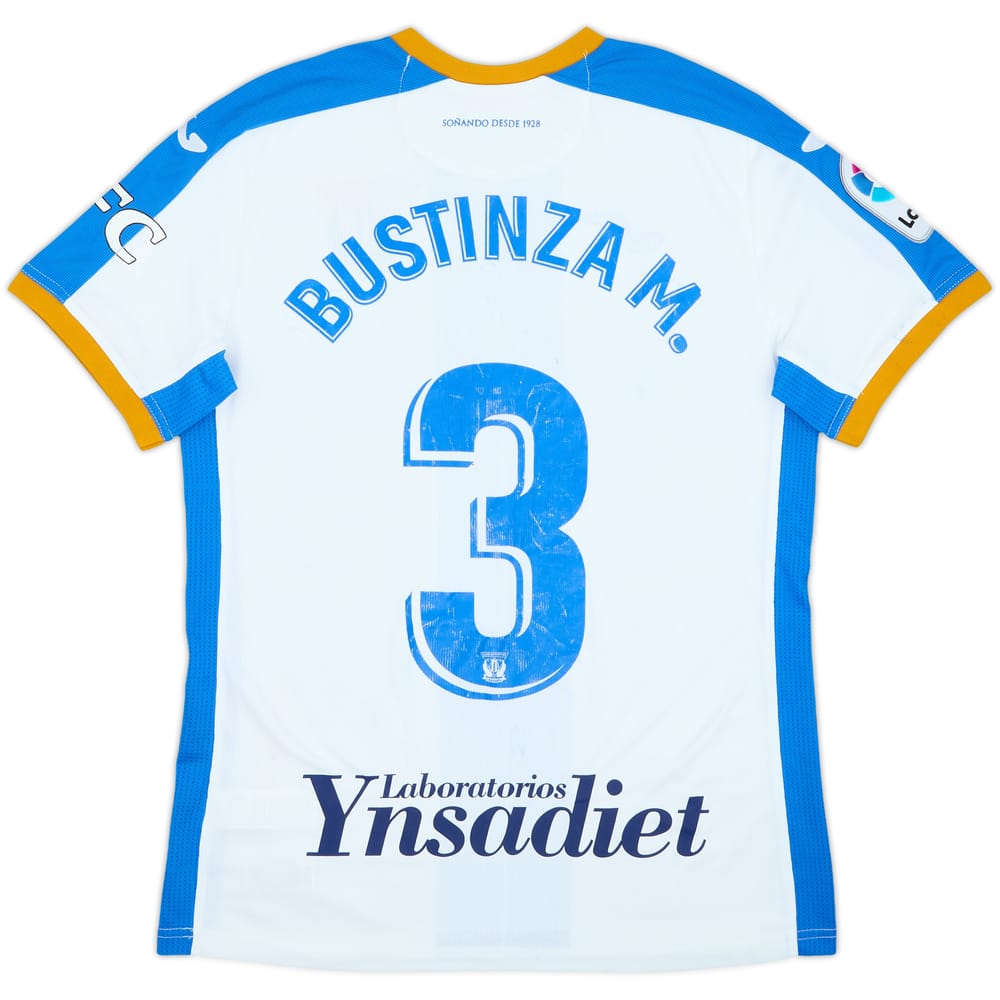 2020-21 CD Leganes Home Shirt Bustinza M. #3 (M)