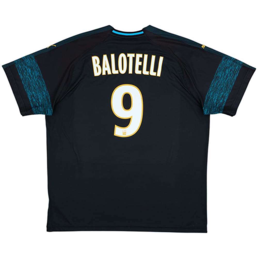 2018-19 Olympique Marseille Away Shirt Balotelli #9 - 10/10 - (XXL)
