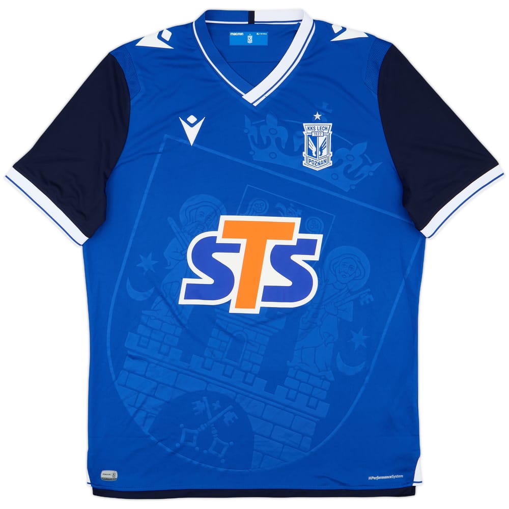 2020-21 Lech Poznan Home Shirt - 10/10 - (XL)