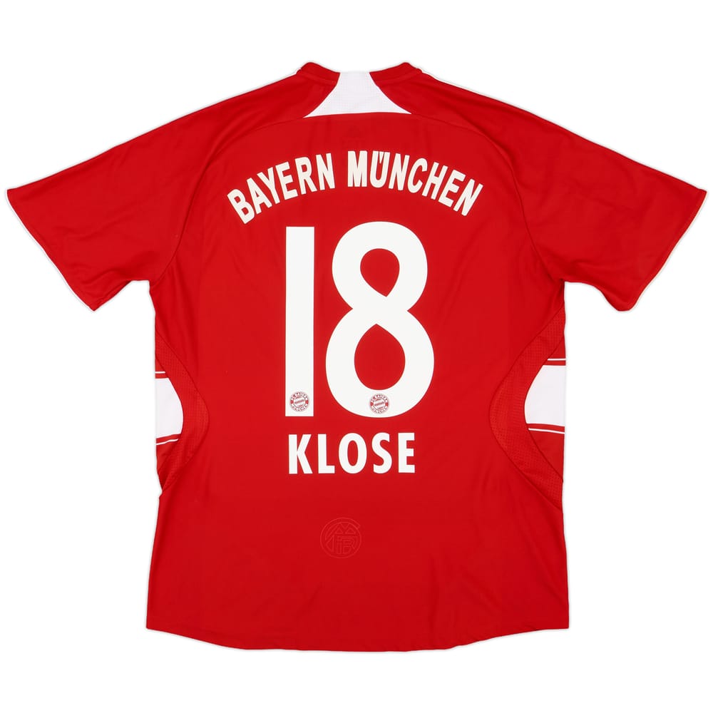 2007-08 Bayern Munich Home Shirt Klose #18 - 6/10 - (M)