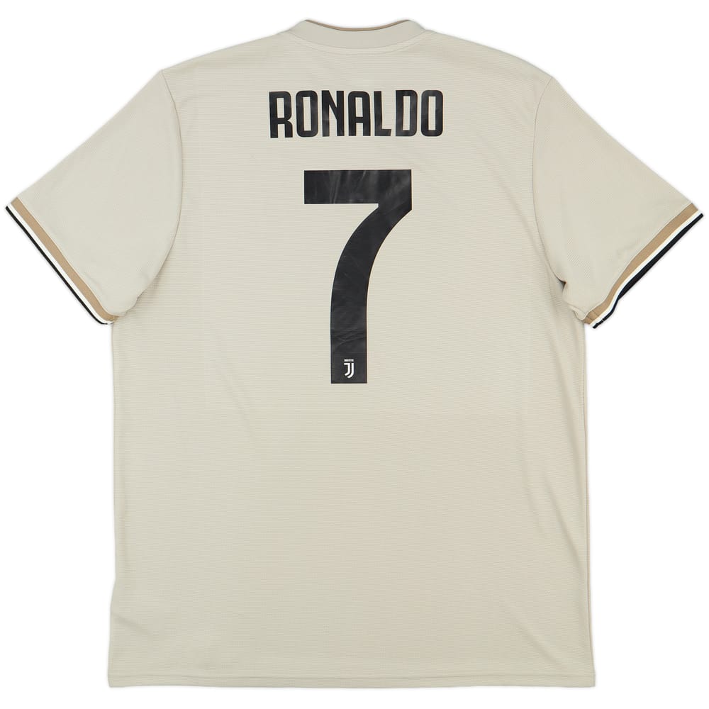 2018-19 Juventus Away Shirt Ronaldo #7 - 8/10 - (XL)