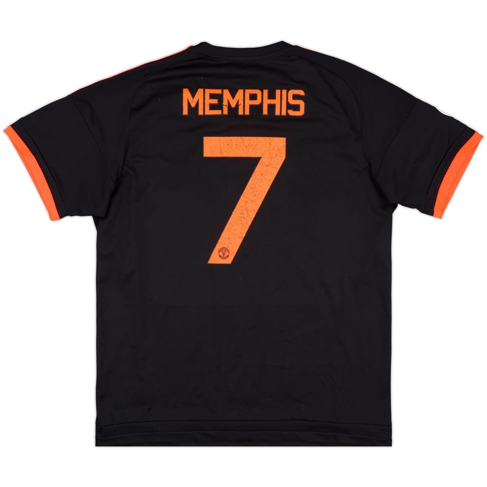2015-16 Manchester United Third Shirt Memphis #7 - 5/10 - (XL)