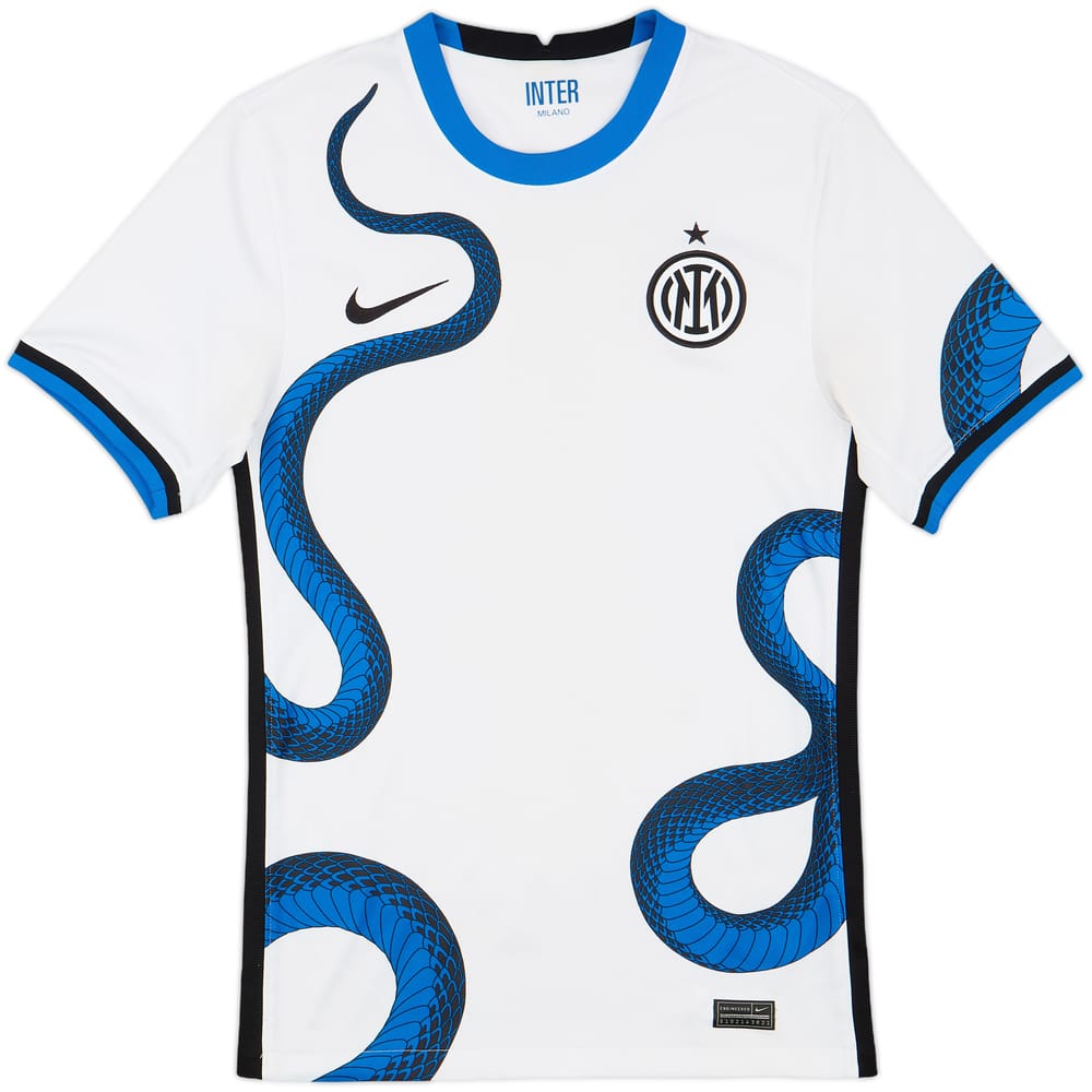 2021-22 Inter Milan Away Shirt - 7/10 - (XS)