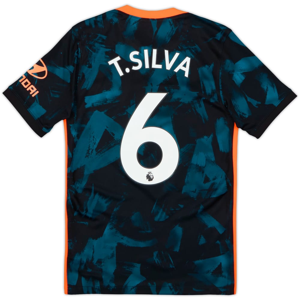 2021-22 Chelsea Third Shirt T.Silva #6 - 10/10 - (XS)