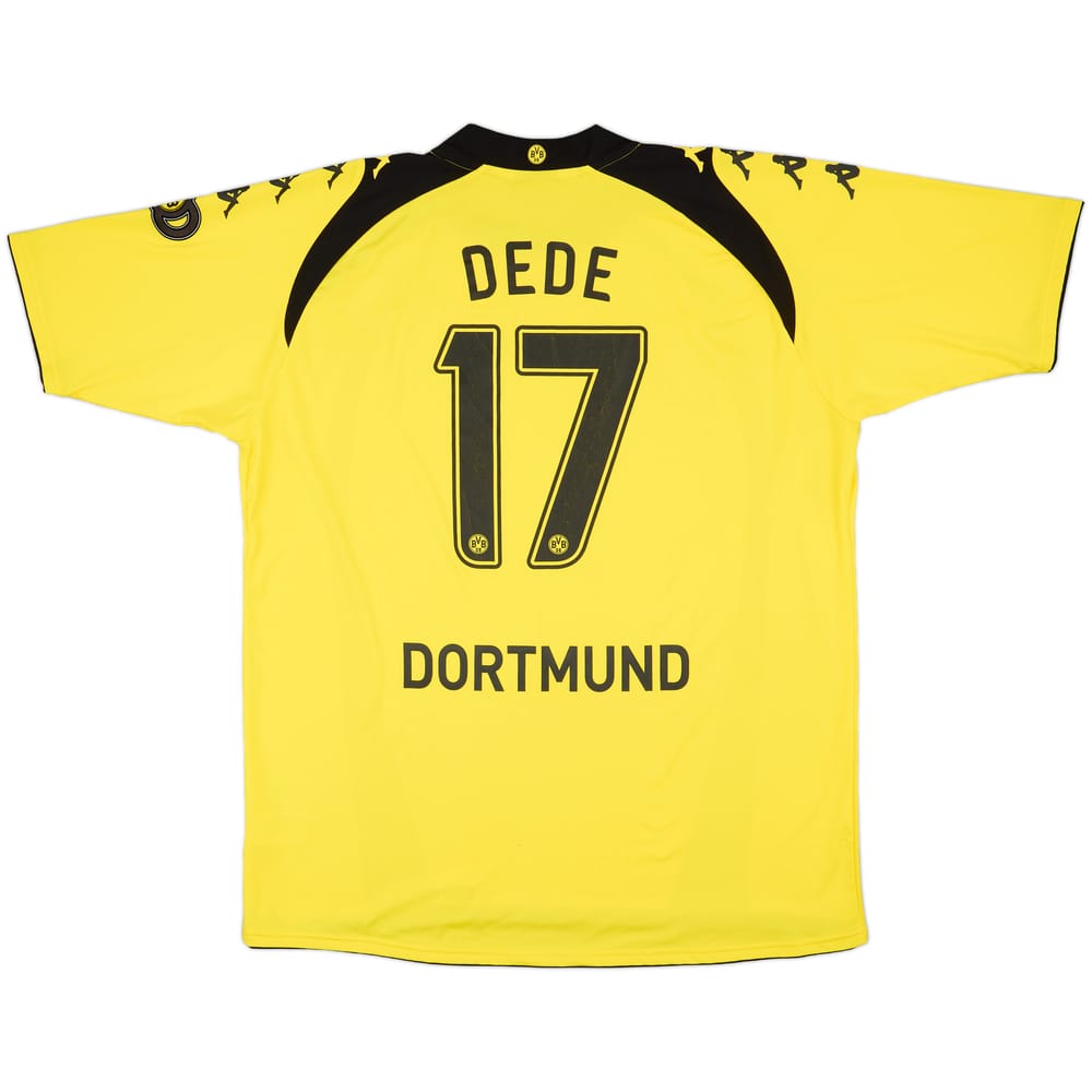 2009-10 Borussia Dortmund Home Shirt Dede #17 - 8/10 - (3XL)