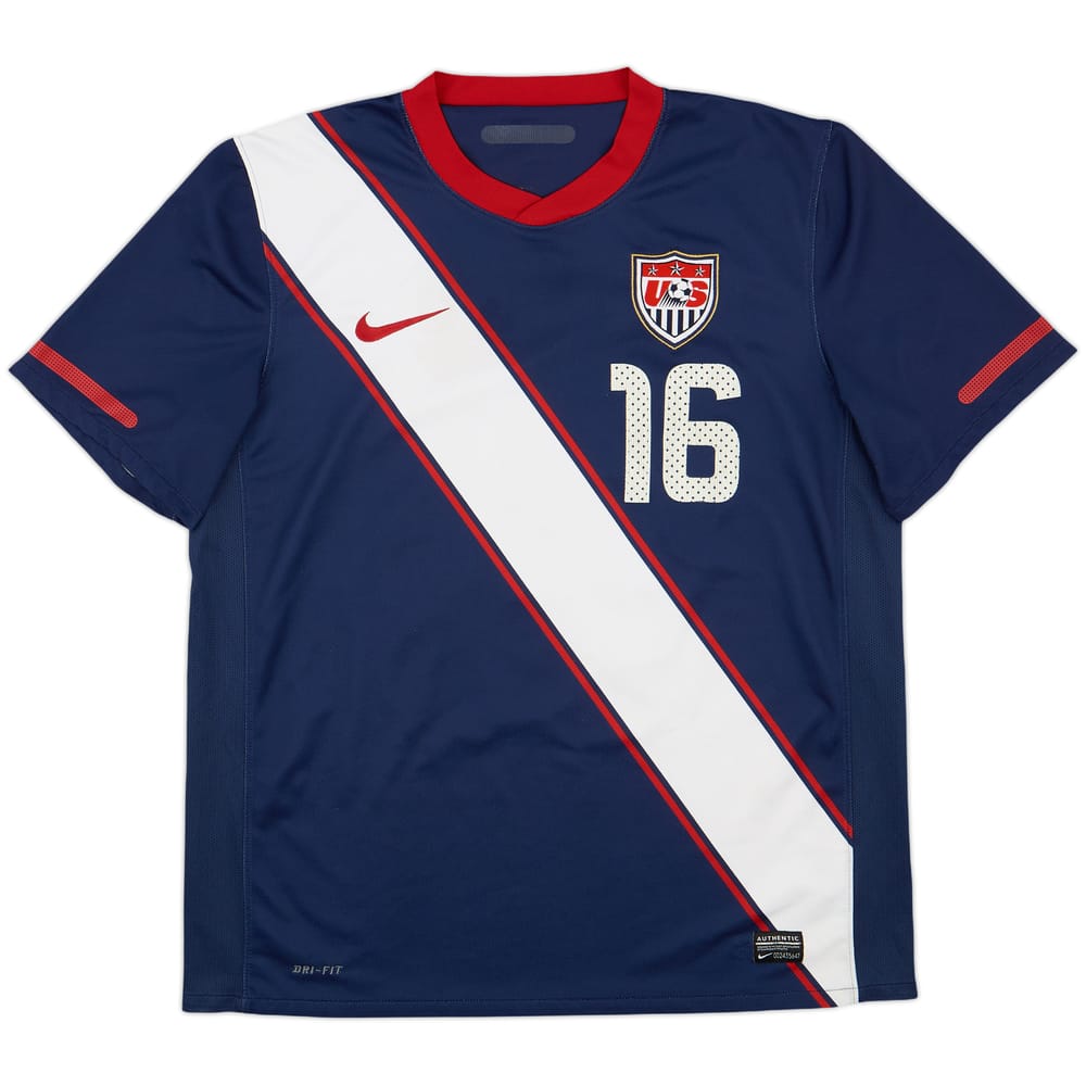 2010-11 USA Away Shirt #16 - 4/10 - (L)