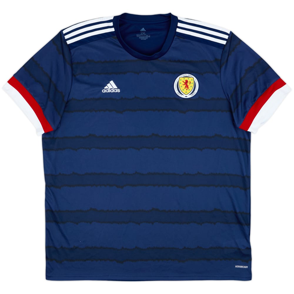 2020-22 Scotland Home Shirt - 8/10 - (XXL)