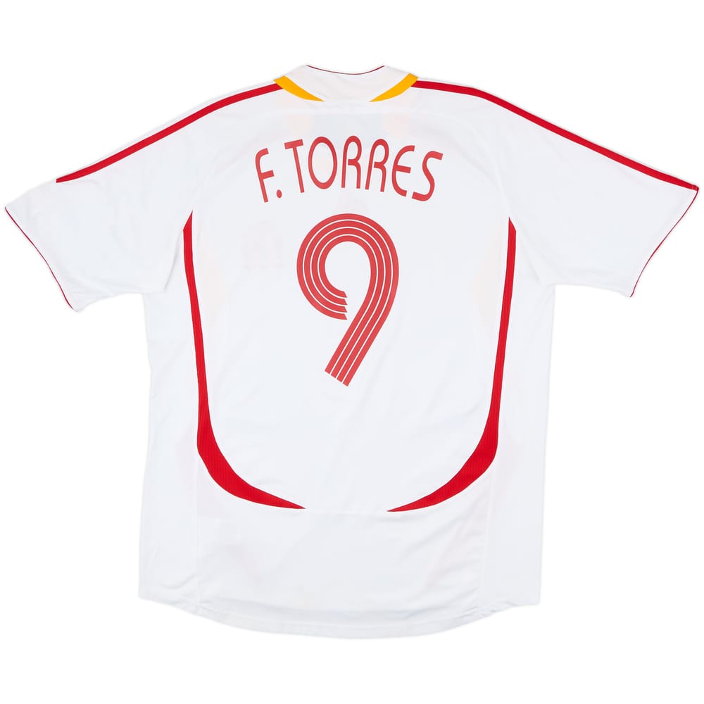 2006-08 Spain Away Shirt F.Torres #9 - 7/10 - (L)