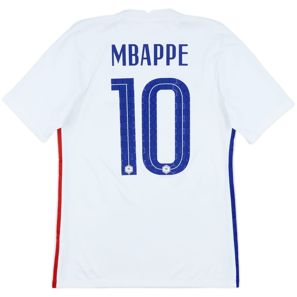 2020-21 France Away Shirt Mbappe #10 - 7/10 - (S)