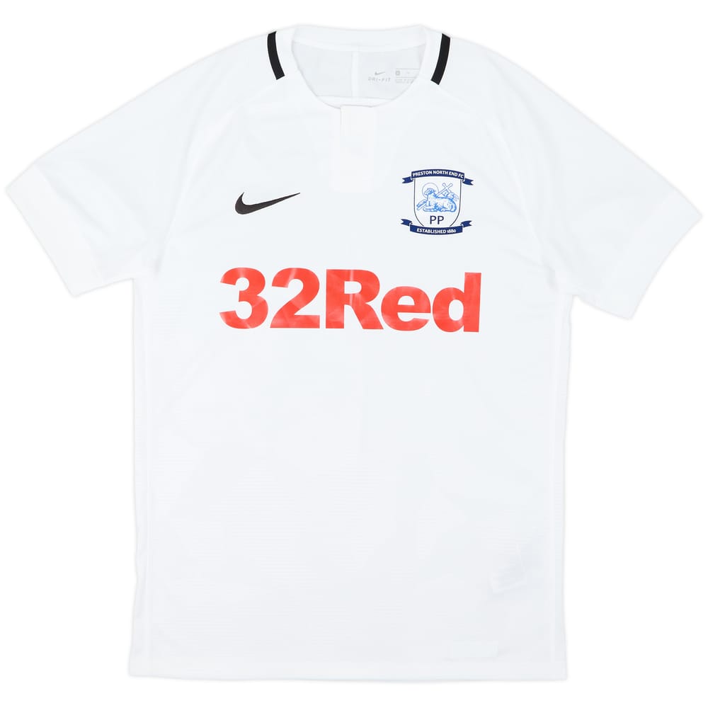 2018-19 Preston North End Home Shirt - 10/10 - (M)