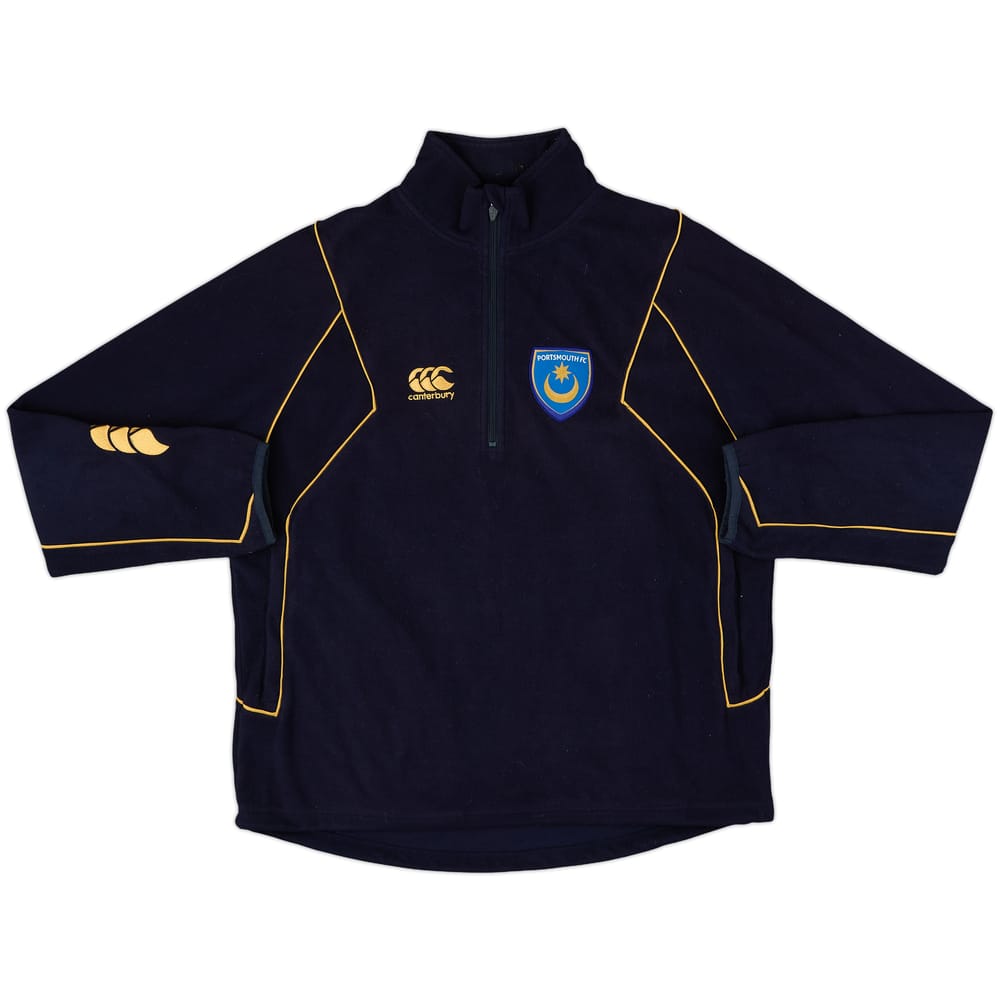 2007-08 Portsmouth Canterbury 1/4 Zip Fleece Top - 9/10 - (L)