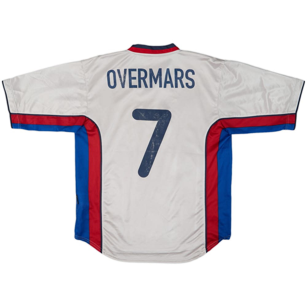1998-01 Barcelona Away Shirt Overmars #7 - 6/10 - (M)