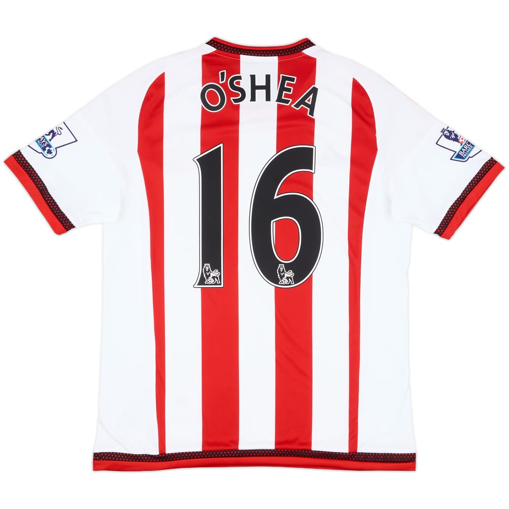2015-16 Sunderland Match Issue Home Shirt O'Shea #16