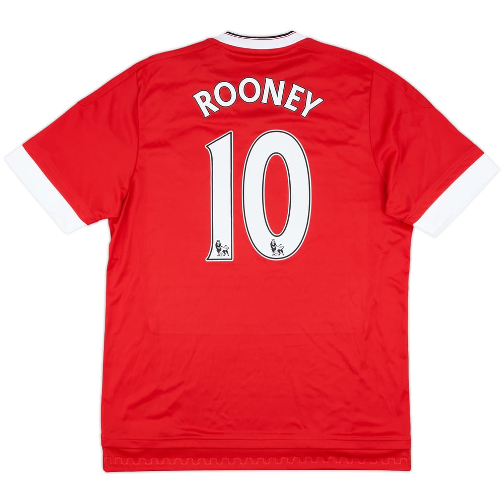 2015-16 Manchester United Home Shirt Rooney #10 (L)