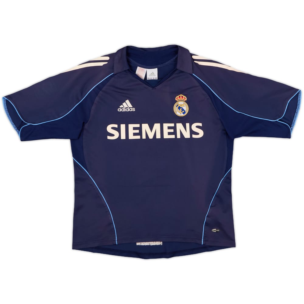 2005-06 Real Madrid Away Shirt - 6/10 - (L.Boys)