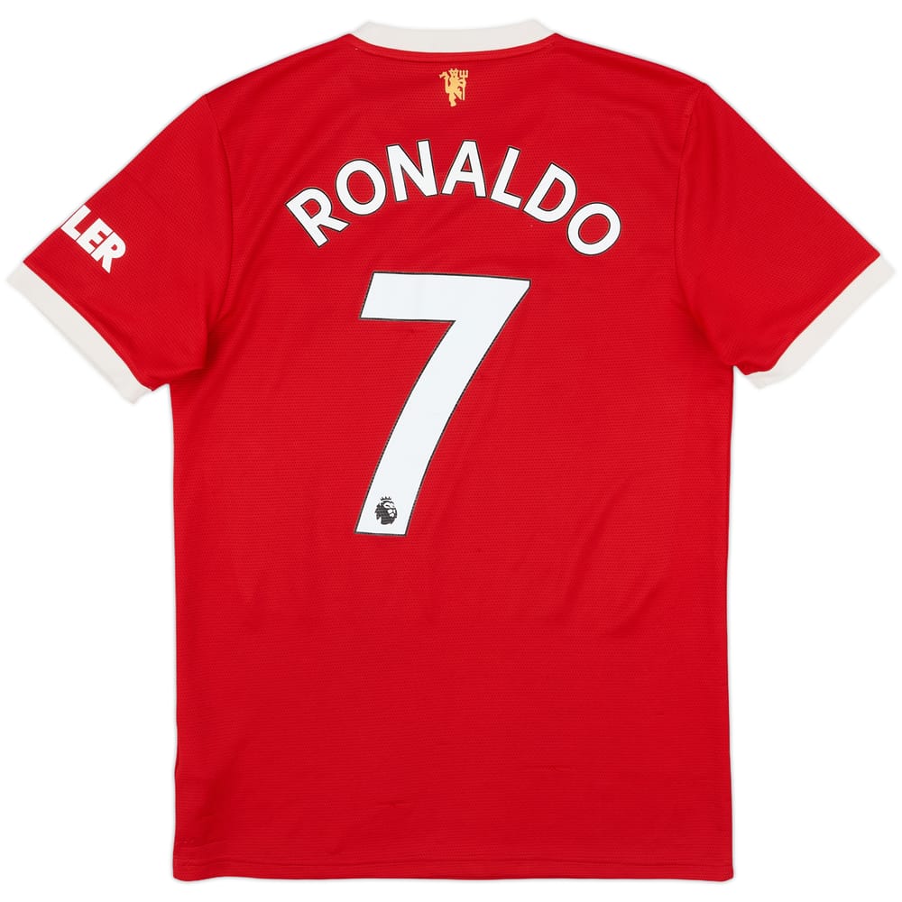 2021-22 Manchester United Home Shirt Ronaldo #7 - 5/10 - (S)