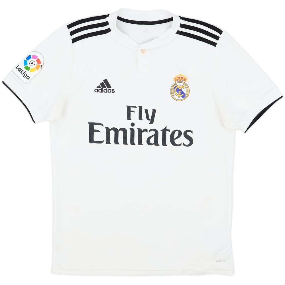 2018-19 Real Madrid Home Shirt - 6/10 - (S)