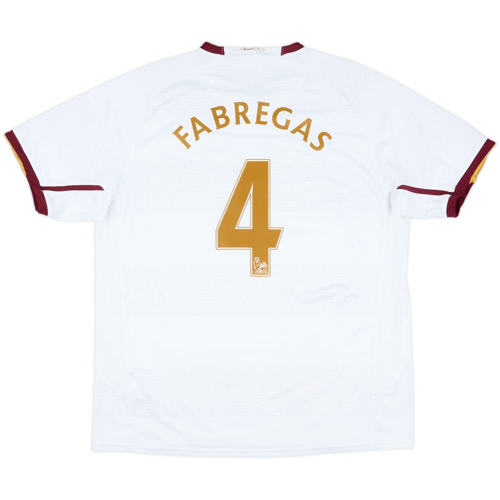 2007-08 Arsenal Away Shirt Fabregas #4 - 6/10 - (XL)