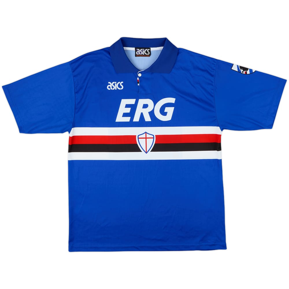 1992-94 Sampdoria Home Shirt - 8/10 - (L)