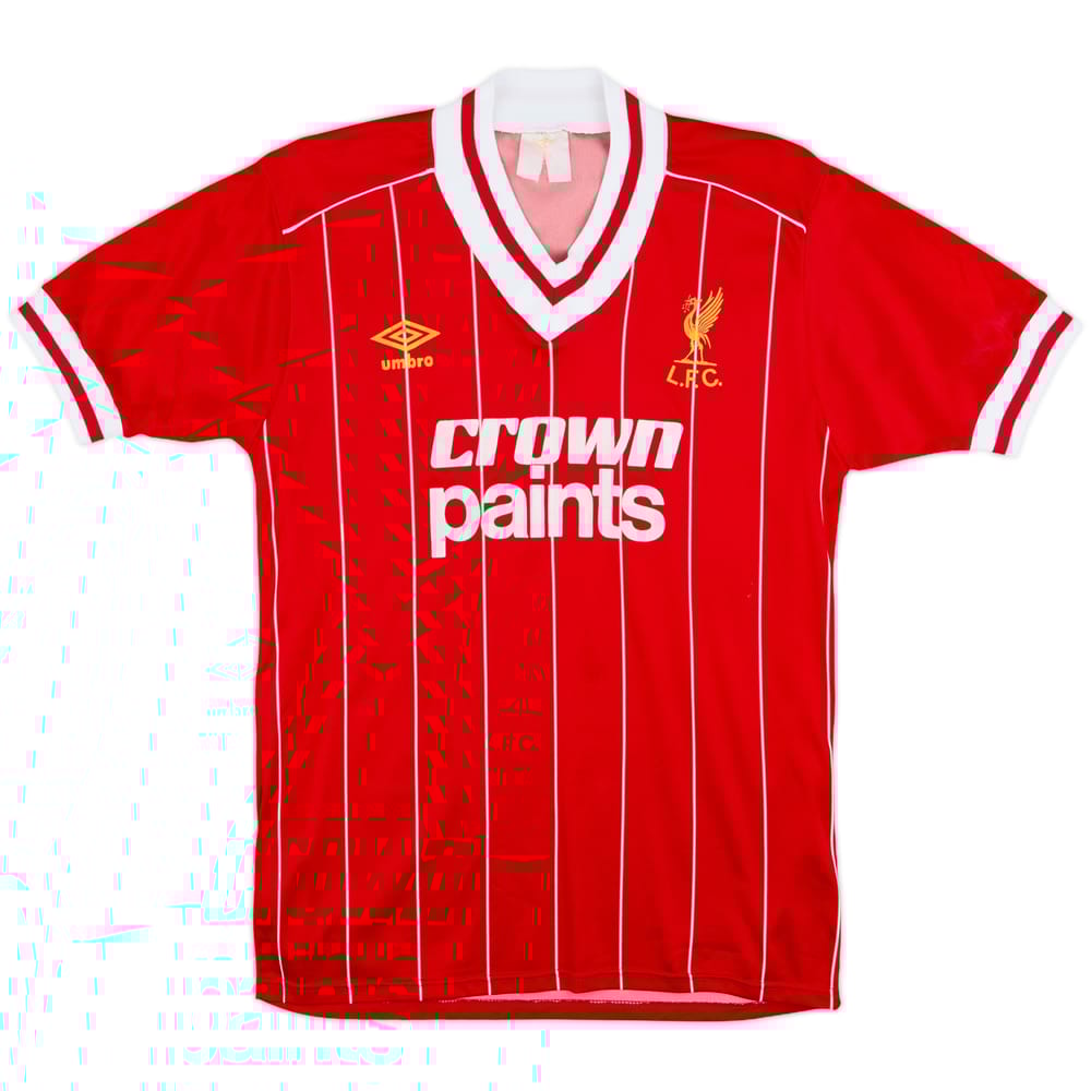 1982-85 Liverpool Home Shirt - 8/10 - (S)