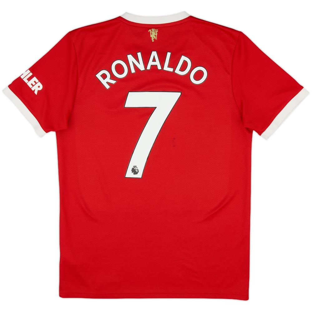2021-22 Manchester United Home Shirt Ronaldo #7 - 6/10 - (M)