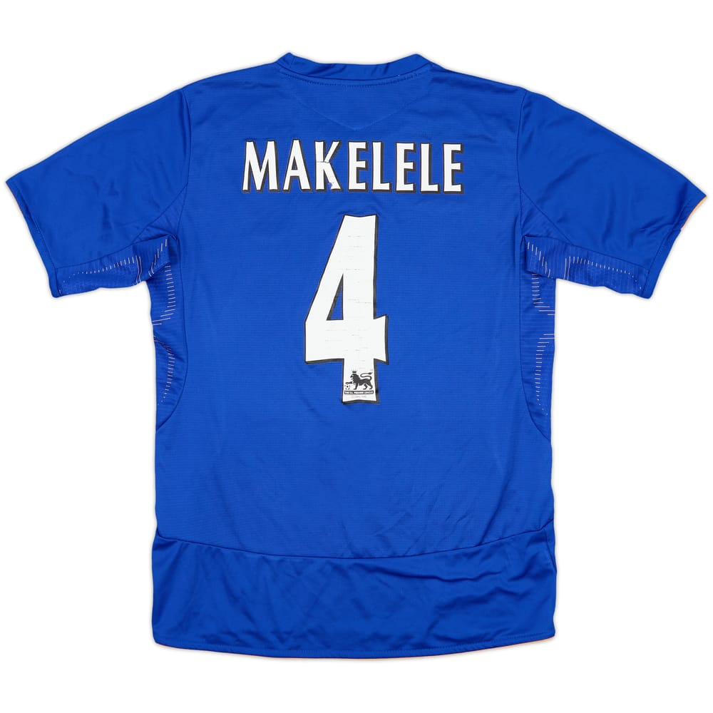 2005-06 Chelsea Centenary Home Shirt Makalele #4 - 6/10 - (S)