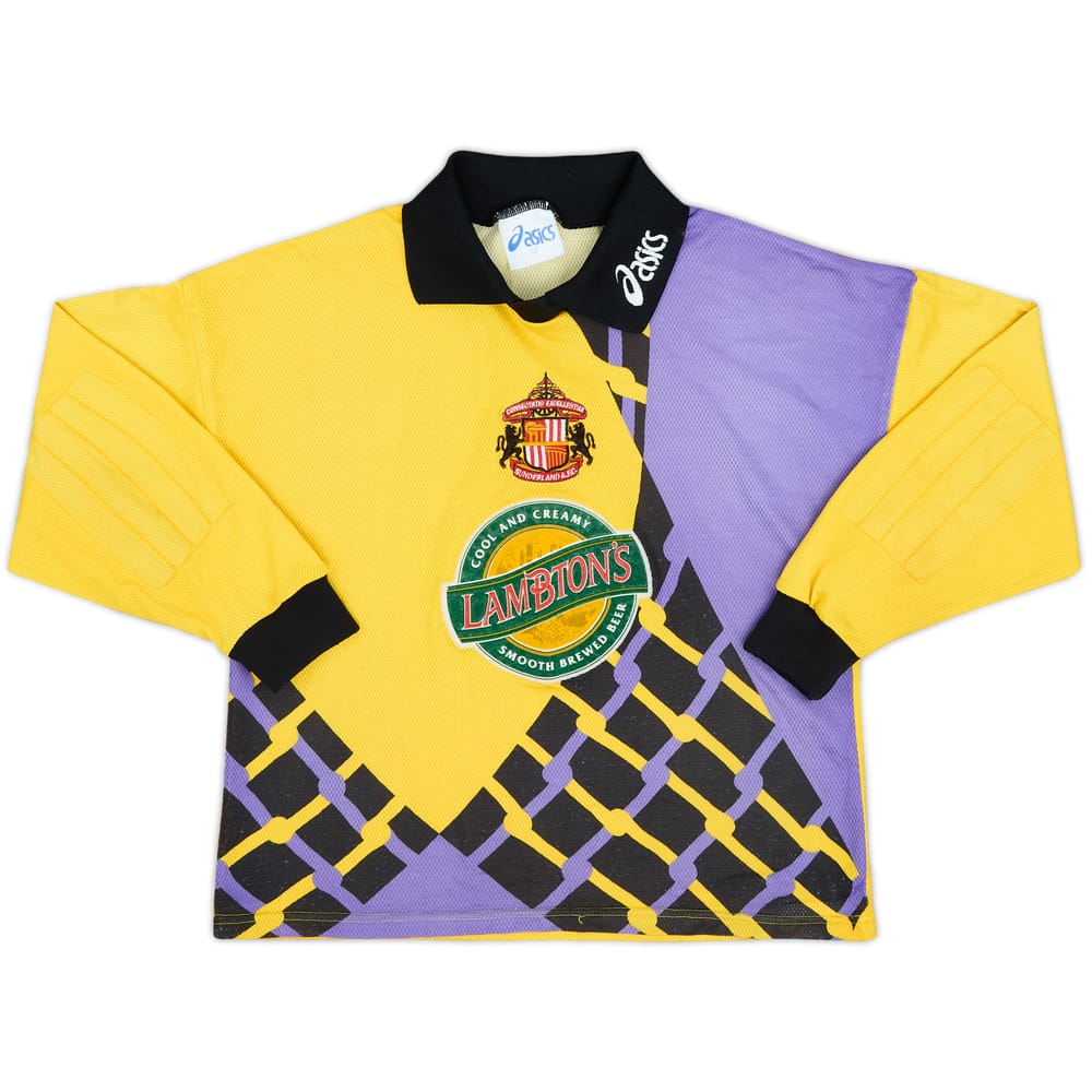 1997-98 Sunderland GK Shirt - 8/10 - (L.Boys)