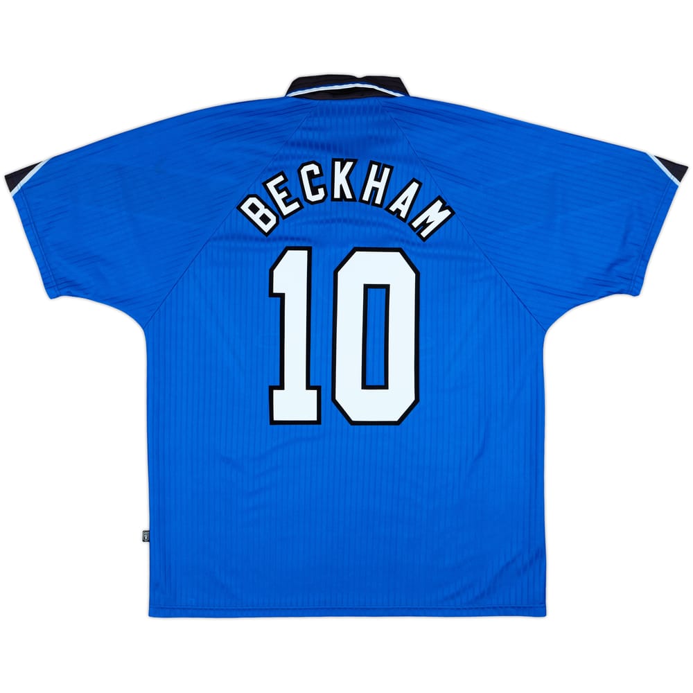 1996-98 Manchester United Third Shirt Beckham #10 - 9/10 - (XL)