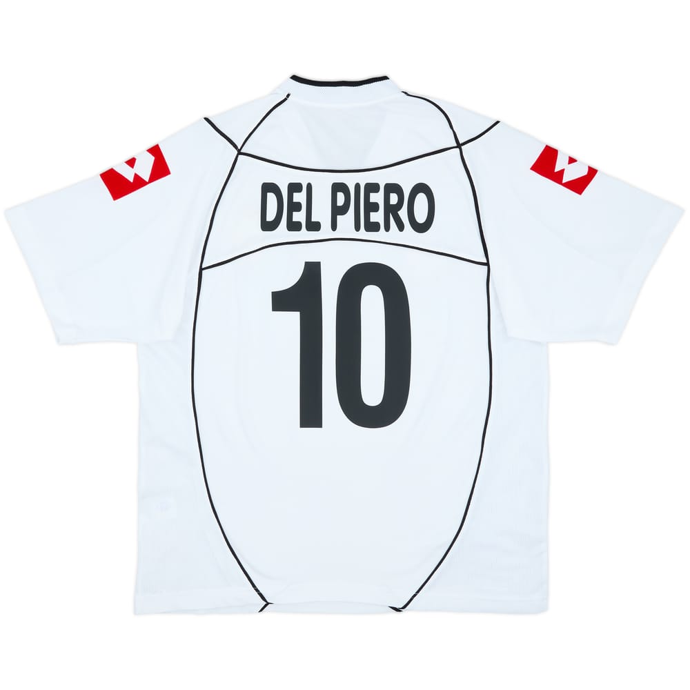 2002-03 Juventus Away Shirt Del Piero #10 - 8/10 - (XL)