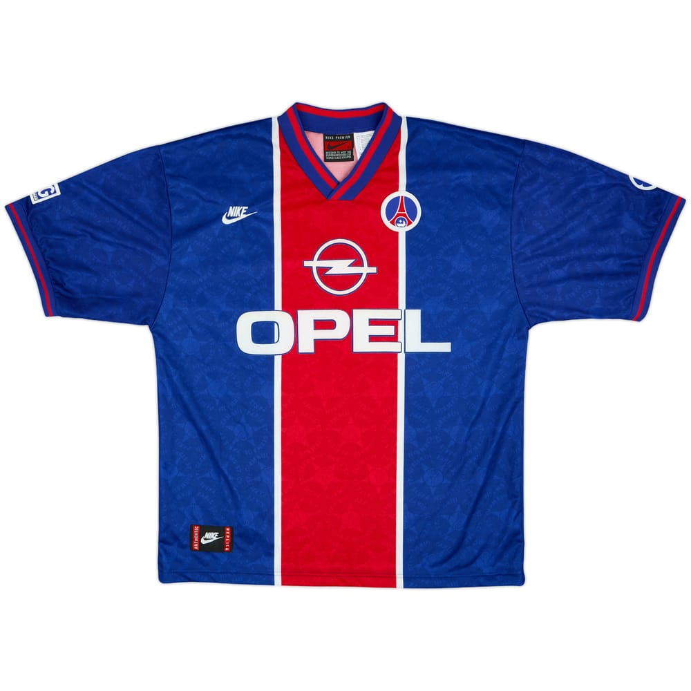 1995-96 Paris Saint-Germain Home Shirt - 10/10 - (XL)