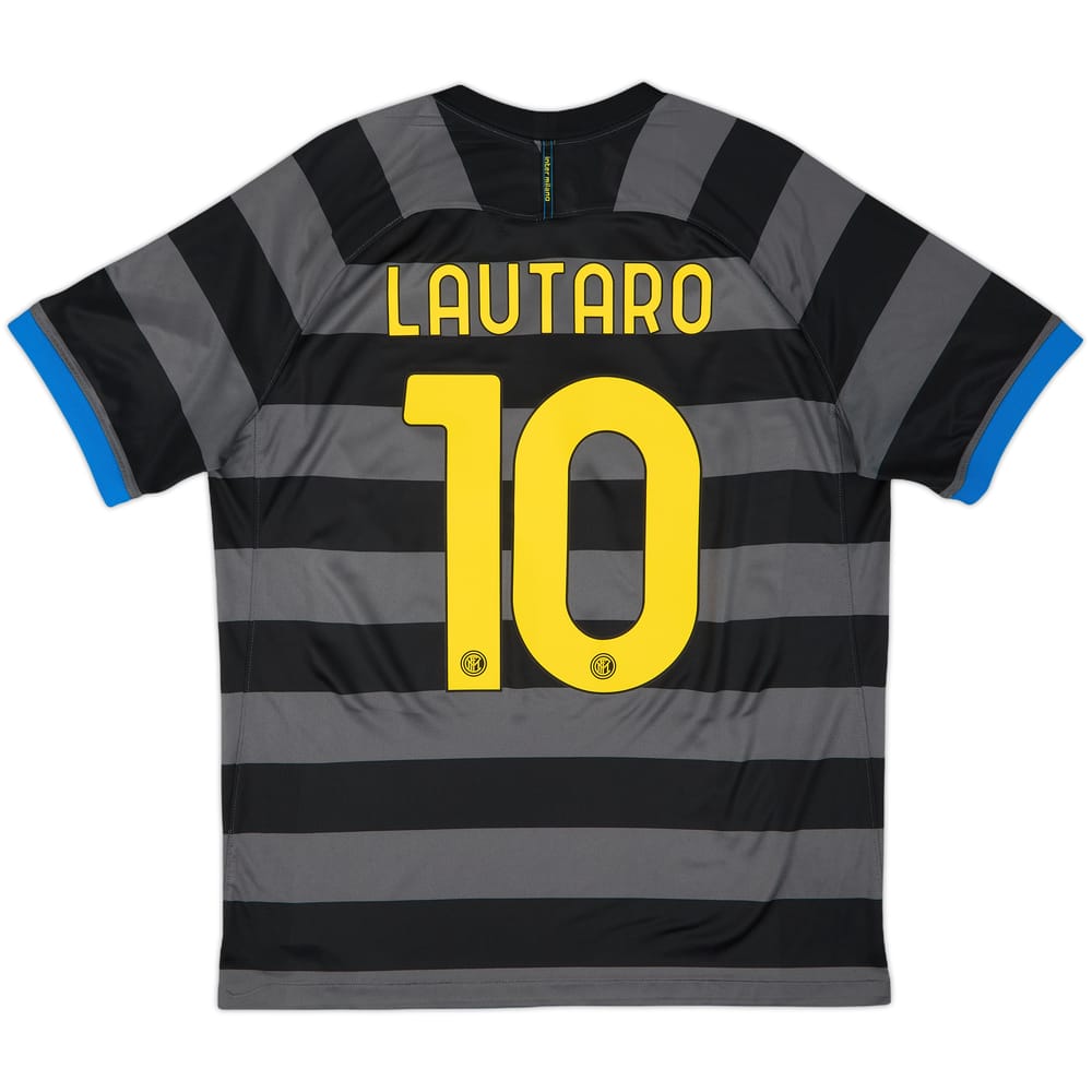 2020-21 Inter Milan Third Shirt Lautaro #10 - 6/10 - (L)