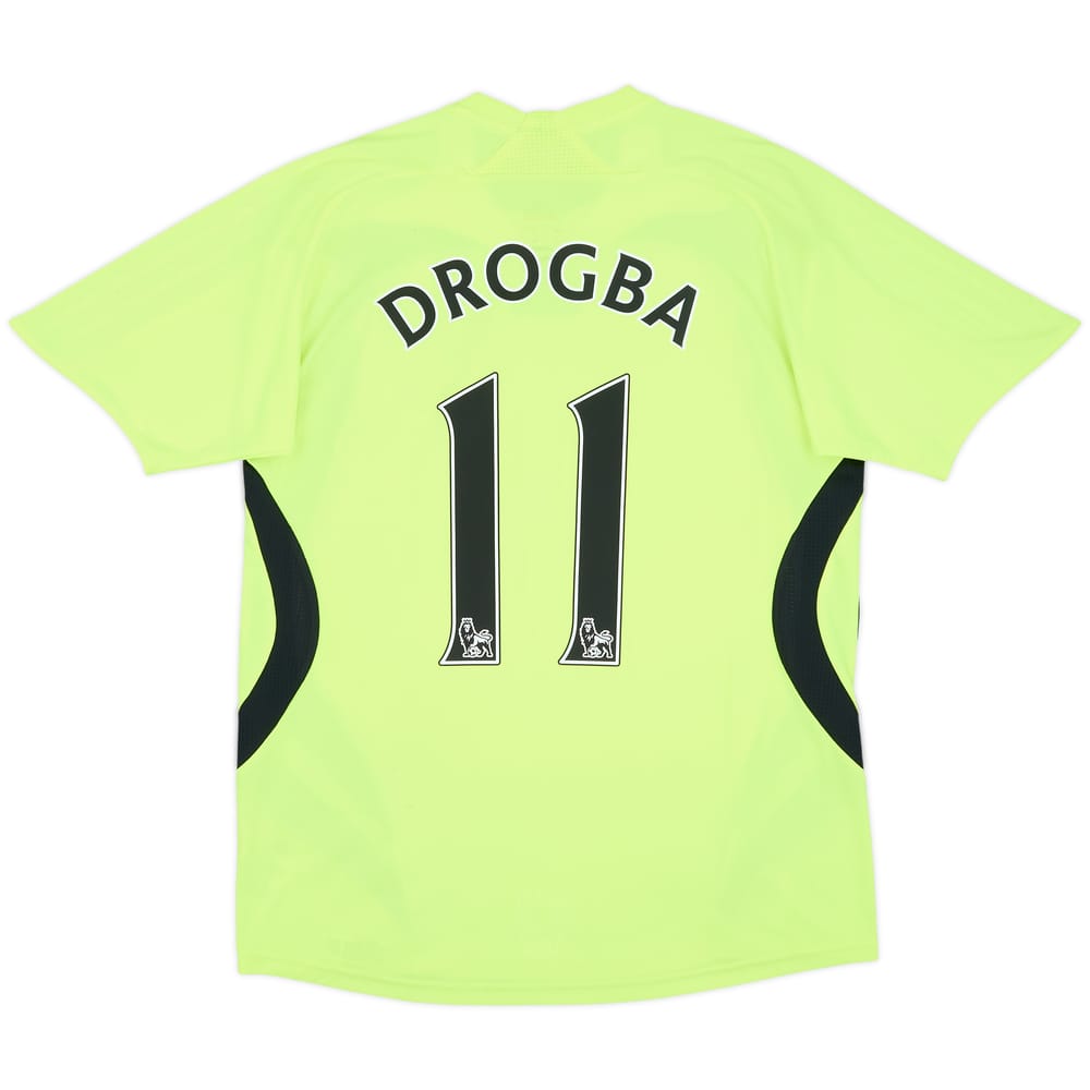 2007-08 Chelsea Away Shirt Drogba #11 - 8/10 - (L.Boys)