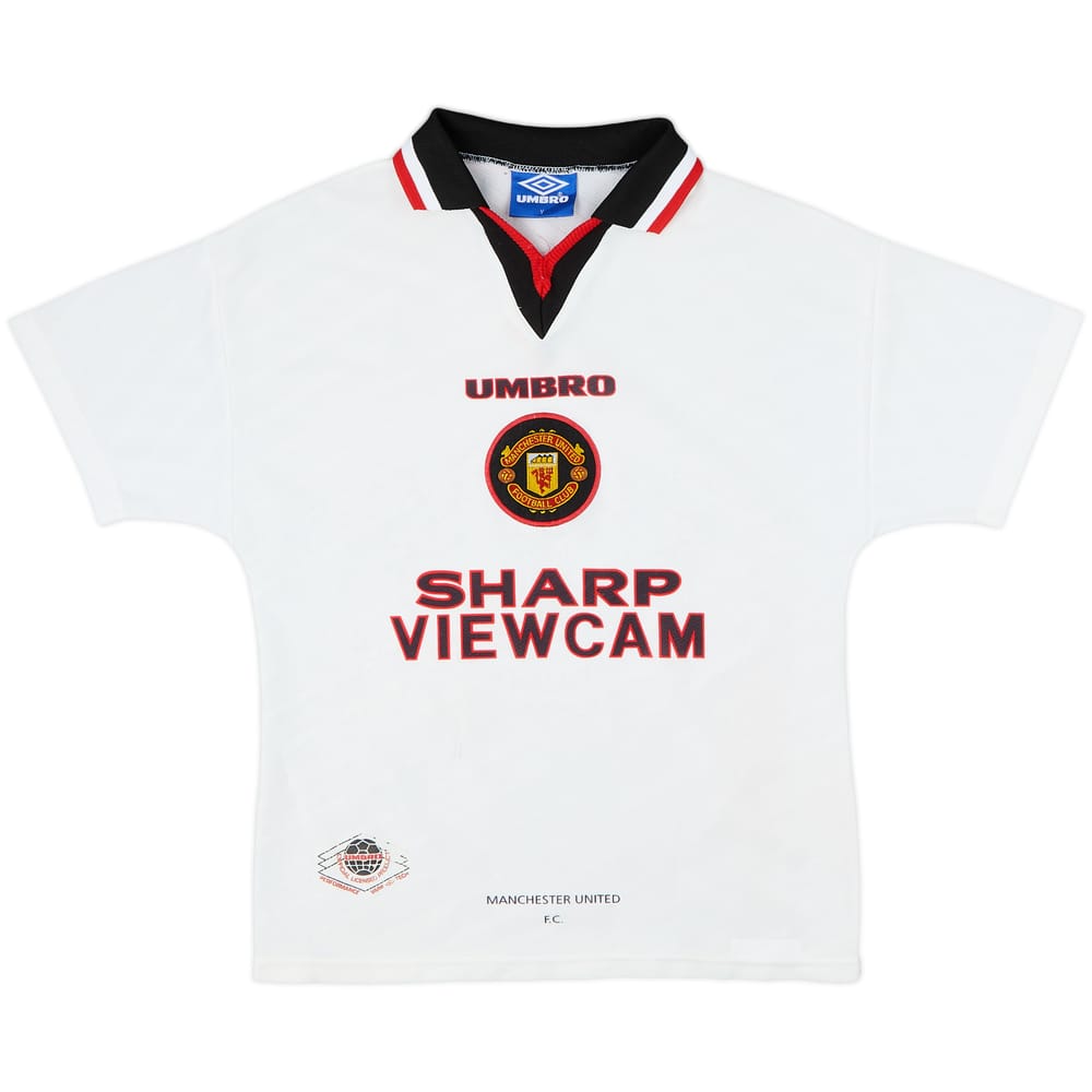 1996-97 Manchester United Away Shirt - 6/10 - (Y)
