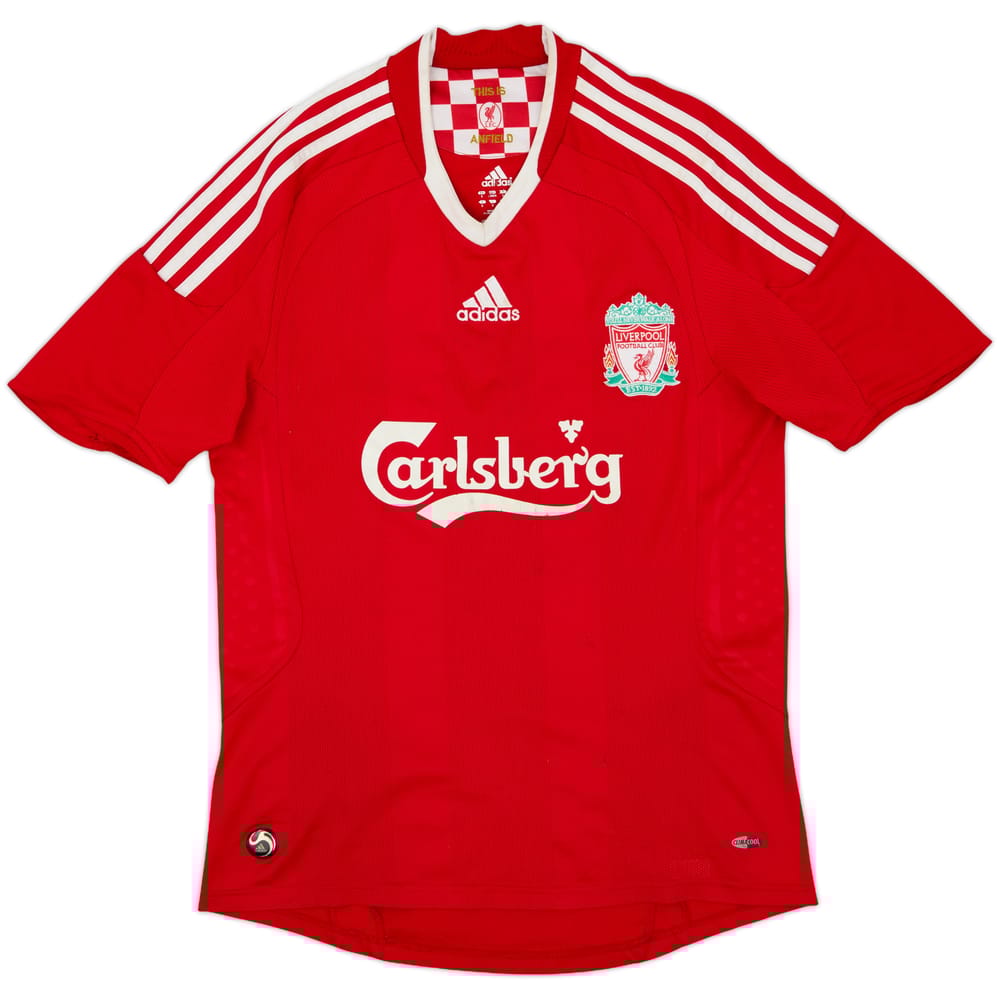 2008-10 Liverpool Home Shirt - 5/10 - (S)