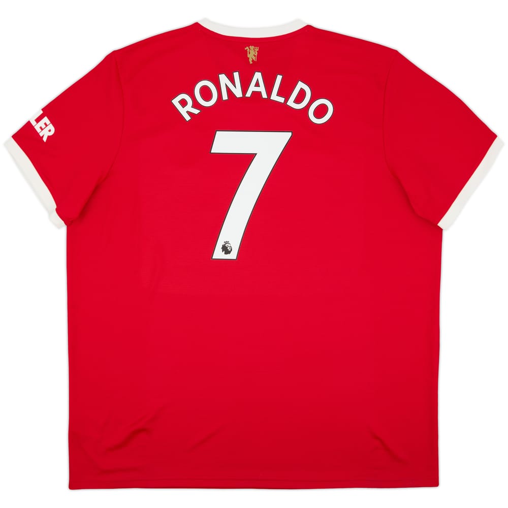 2021-22 Manchester United Home Shirt Ronaldo #7 (XXL)