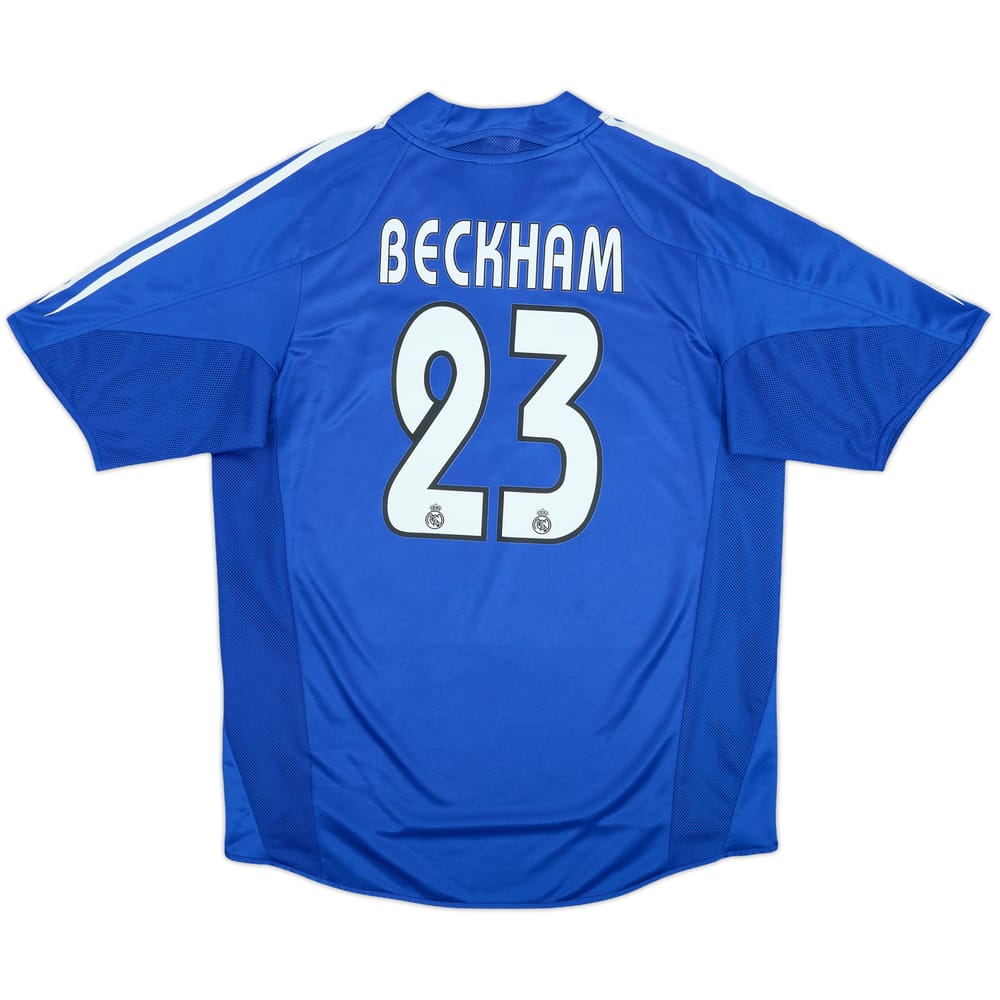 2004-05 Real Madrid Third Shirt Beckham #23 - 7/10 - (M)