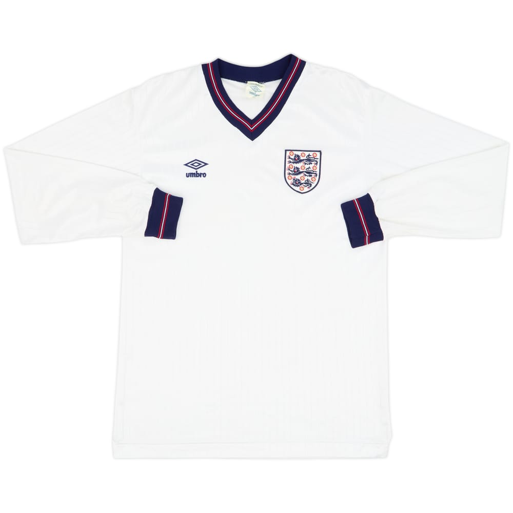 Camiseta de local de manga larga de England 1986 - 6/10 - (L)