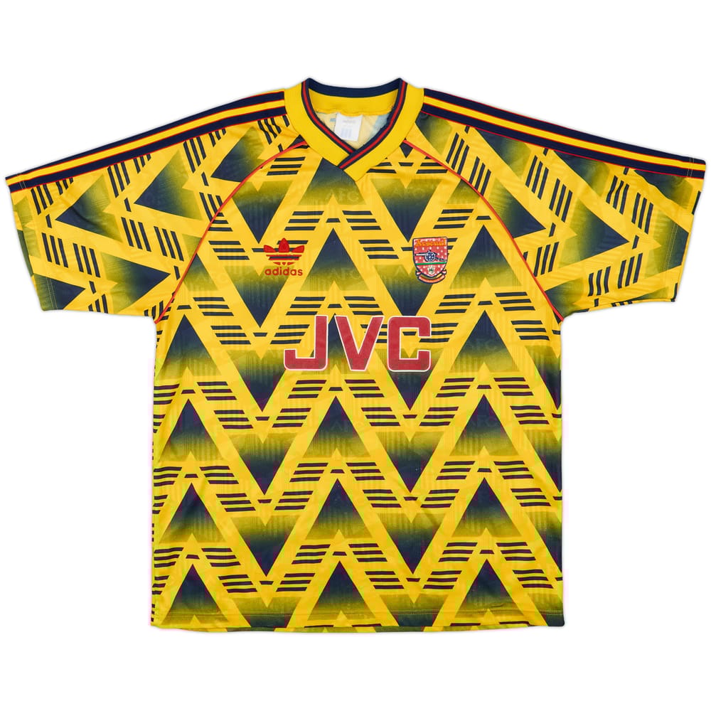 1991-93 Arsenal Away Shirt - 8/10 - (M/L)