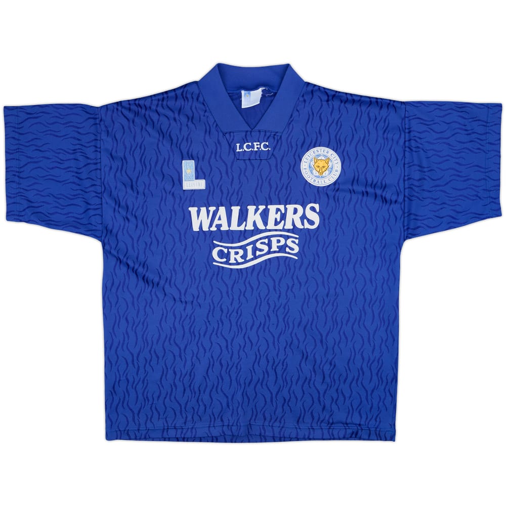1992-94 Leicester Home Shirt - 8/10 - (XL)