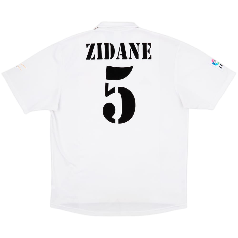 2002-03 Real Madrid Centenary Home Shirt Zidane #5 - 5/10 - (XL)