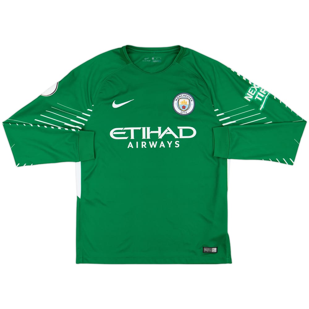 2017-18 Manchester City GK Shirt - 8/10 - (M)